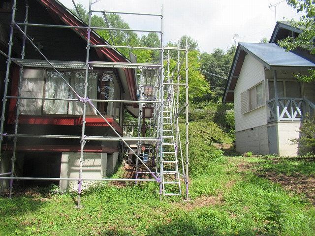 北杜市　屋根カバー工法